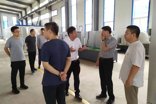 雄安領(lǐng)導蒞臨我公司視察 雄安領(lǐng)導蒞臨我公司視察